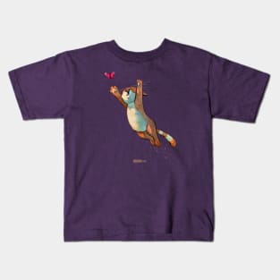 Jumping Cat Kids T-Shirt